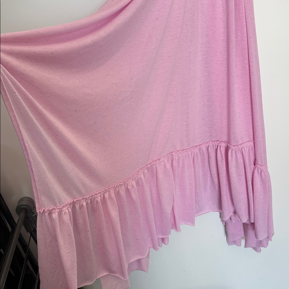 Free people beach linen Pink Dress M - Picture 4 of 6